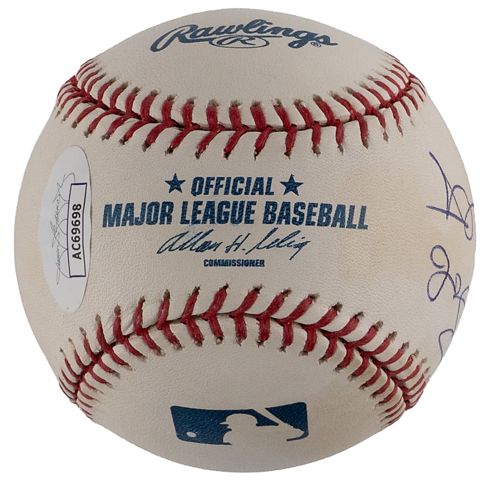 Bobby Knight Single-Signed OML/Selig Baseball - JSA