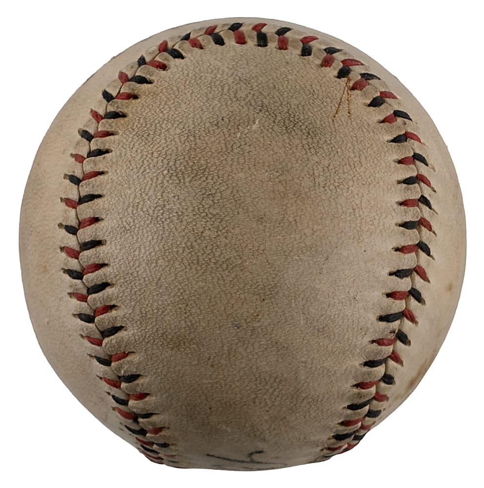 Circa 1937 Babe Ruth Single-Signed Baseball - Full JSA LOA & Family Letter of Provenance