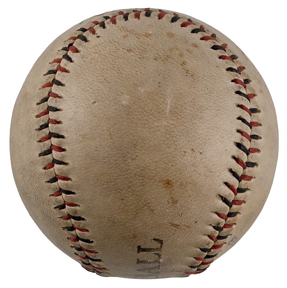 Circa 1937 Babe Ruth Single-Signed Baseball - Full JSA LOA & Family Letter of Provenance