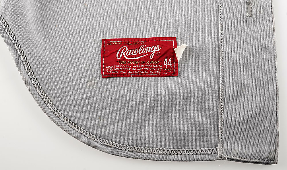 1983 Joe Altobelli Baltimore Orioles Game-Used Road Jersey from Championship Season - Phil Wood LOA