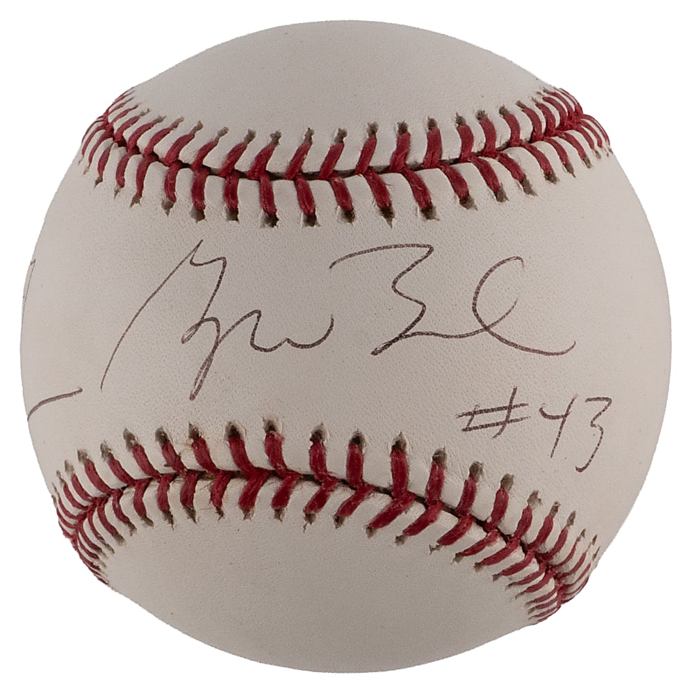George W. Bush Single-Signed OML/Selig Baseball