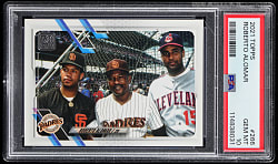 2021 Topps #266 Roberto Alomar Ultra Shortprint PSA GEM MINT 10
