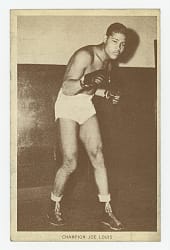1940 Wittone Tonic Joe Louis Advertising Cards - Rare
