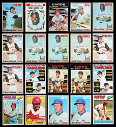 1970-1979 Topps Shoebox Collection (2,150+) Including (220+) Hall of Famers & (1,450+) 1970 Topps