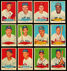1954 Red Heart Dog Food Near Complete Set (31/33) with (10) Hall of Famers - Clean!