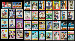 1960-1982 Topps Superstar Collection (39) with (29) Hall of Famers Including Rookies