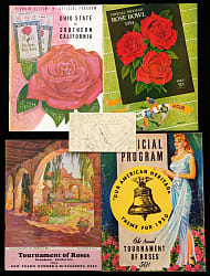 1910s-1960s Eclectic Multi-Sport Collection (11) with Bowl Game Programs, House of David & 1947 Reds Signed