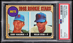 1968 Topps #177 Nolan Ryan Rookie PSA VG-EX 4