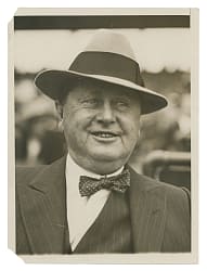 1929 William Wrigley Original News Service Photograph