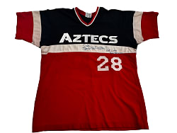 Circa 1980 Tony Gwynn San Diego State University Signed Game-Used Jersey - Gifted Directly From Gwynn!
