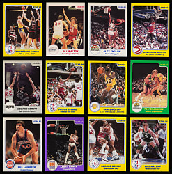 1983-1986 Star Basketball Collection (200+) with 1983-1984 Partial Set (165) Plus 1983-1984 "All Rookies Set"