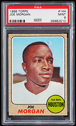 1968 Topps #144 Joe Morgan PSA MINT 9