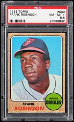 1968 Topps #500 Frank Robinson PSA NM-MT+ 8.5