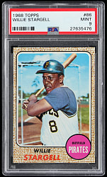 1968 Topps #86 Willie Stargell PSA MINT 9