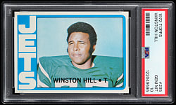 1972 Topps Football #295 Winston Hill High Number PSA GEM MINT 10 - Population One!