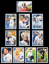 2010 Topps Pie-in-the-Face Shortprint Variations (11) with (2) #400 Alex Rodriguez