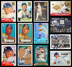 1990s-Modern Mickey Mantle Collection (148) with (2) Game-Used Relics