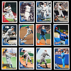 2010 Topps Legends Variations Near Set (56/62)