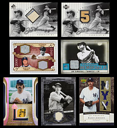 New York Yankees Hall of Fame Game-Used Relic Collection (56) with (6) Joe DiMaggio