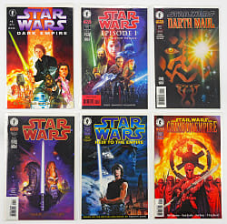 1990s-2000s Dark Horse Star Wars Collection (232) with Heir to the Empire #1 1st Mara Jade, 1st Admiral Thrawn