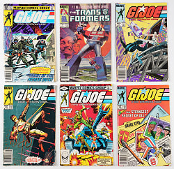 1980s-2000s Marvel/Other G.I. Joe & Transformers Collection (138) with #1 Issues
