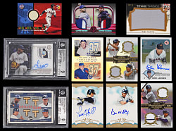 Modern Baseball Certified Autograph/Game-Used Collection (41) with Hall of Famers & Stars