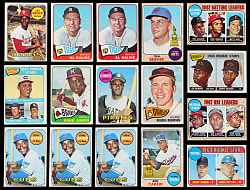 1965-1969 Topps Shoebox Collection (676) with (60+) Hall of Famers