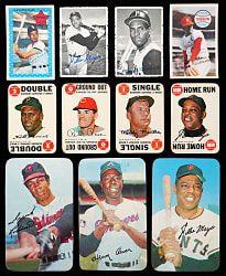1964-1971 Baseball Oddball Collection (350+) with 1969 Deckle Master Set (35), 1968 Topps Game Near Set (30/33) & 1970 Topps Super Near Set (25/33)
