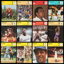 1977-1979 Sportscasters Collection (1,300+) - Loaded with Hall of Famers & Stars
