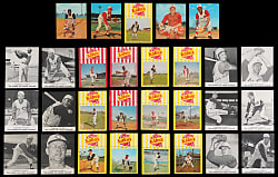1961-1969 Kahn's Wieners Collection (29) with (3) 1969 Red Stripes Including Bill Mazeroski - Sharp!