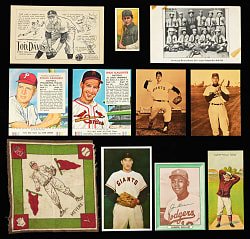 1909-1971 Baseball Type Card Collection (18)