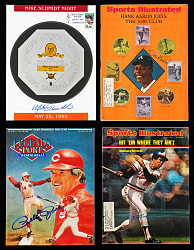 Signed Baseball Magazines Collection (21) with (25) Signatures