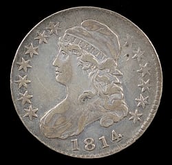 1814 Capped Bust Silver Half Dollar