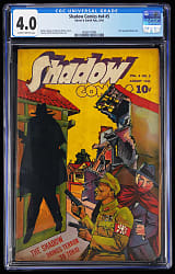 1944 Street & Smith Shadow Comics Vol.4, #5 - CGC 4.0