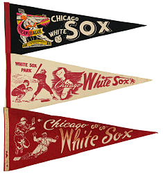1950s-1960s Chicago White Sox Pennant Collection (10)
