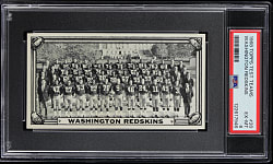 1968 Topps Test Teams #20 Washington Redskins PSA EX-MT 6