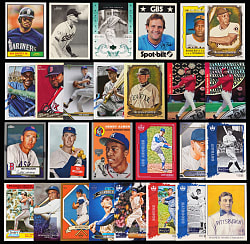 1980s-Modern Baseball Hall of Fame Card Collection (2,700+) with Several Rookies, Inserts & Parallels