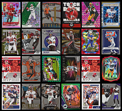 Mostly Post-2020s Football Singles Collection (6,800+) with (1,600+) Inserts - Loaded!