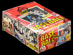 1982 Fleer Unopened Wax Box - BBCE