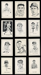 1953 Callahan Hall of Fame Set of (64) Cards in Original Box