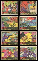 1936-1937 R60 Gum Inc. G-Men & Heroes of the Law Starter Set (29/168)