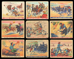 1933 R172 Gum Inc. Wild West Series Complete Set (48) Plus (1) Extra Card