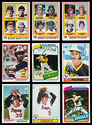 1978-1980 Topps Complete Set Run - Clean!