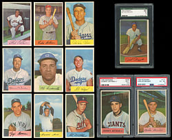 1954 Bowman Near Complete Set (222/224)
