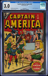 1947 Timely Comics Captain America Comics #62 - CGC 3.0
