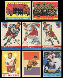 1954-1993 Hockey & Boxing Collection (16) with Gretzky, Howe & Marciano