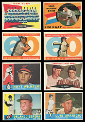 1960 Topps Starter Set (281) with Multiple Hall of Famers