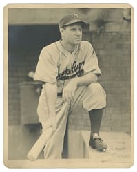 Circa 1938-1948 George Burke Leo Durocher Photograph