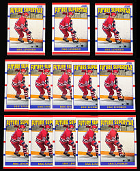 1990-1991 Score Hockey #440 Eric Lindros Rookie Brick (90)