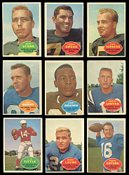 1960 Topps Football Complete Set (132)